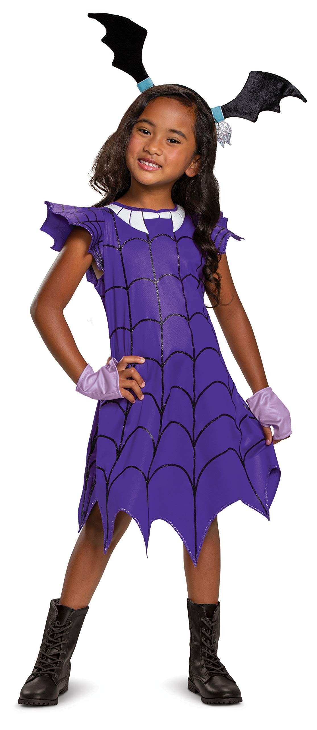 Disguise Disney Vampirina Ghoul Girls Classic Costume, Purple, S (4-6x)