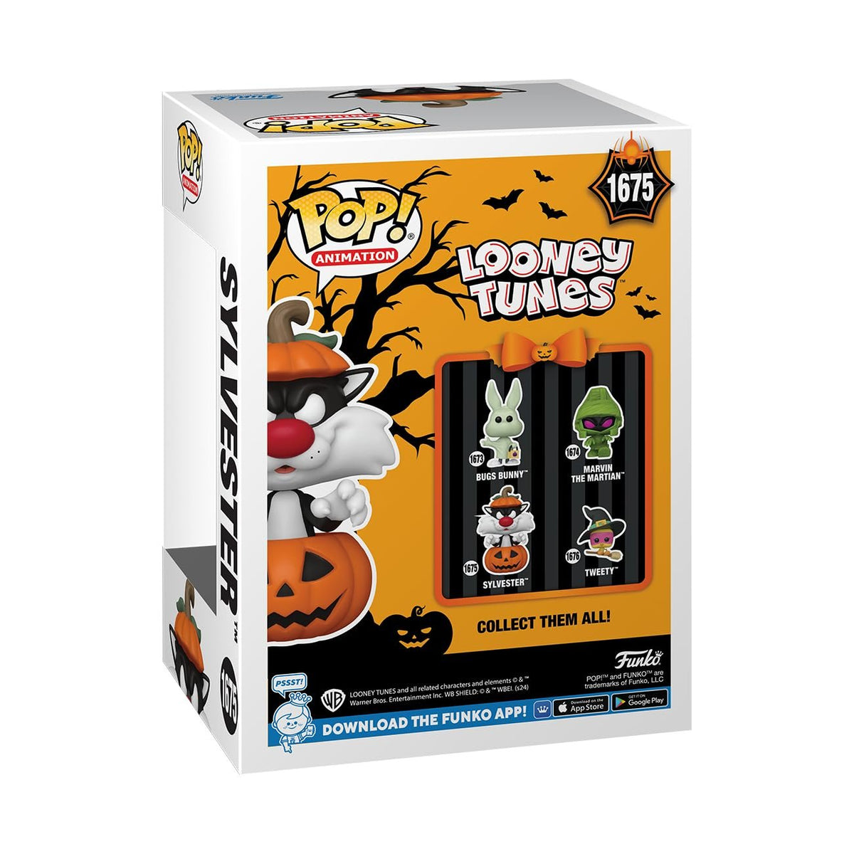 Funko Pop! Animation: Looney Tunes Halloween - Sylvester in Pumpkin
