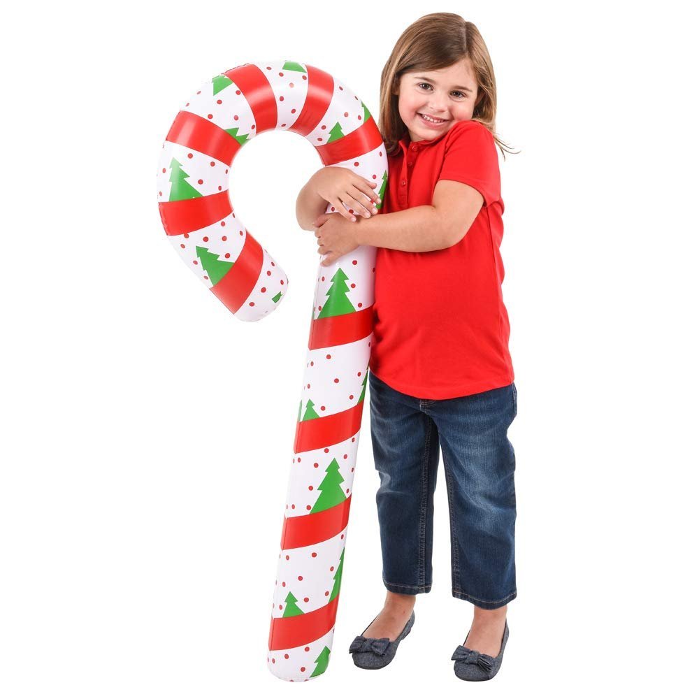 Rhode Island Novelty 44 Inch Candy Cane Inflate, One per Order