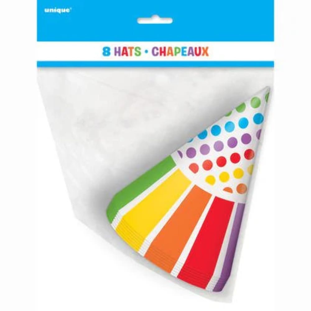 Foil Rainbow Party Happy Birthday