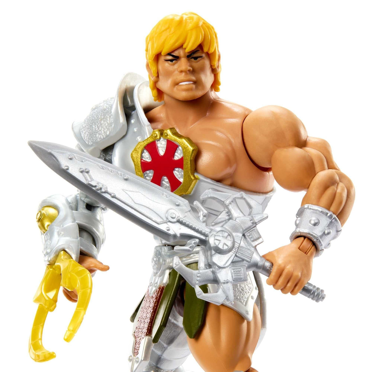 Masters of the Universe Origins Action Figure &amp; Accessory, Rise of Snake Men Armor He-Man &amp; Mini Comic Book, 5.5 inch