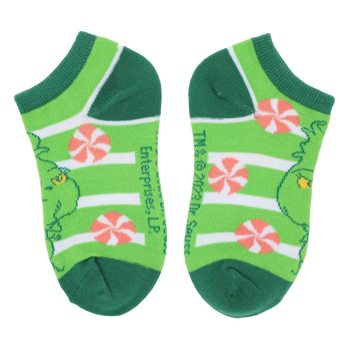 Bioworld Youth Grinch Ankle Socks 6-Pack
