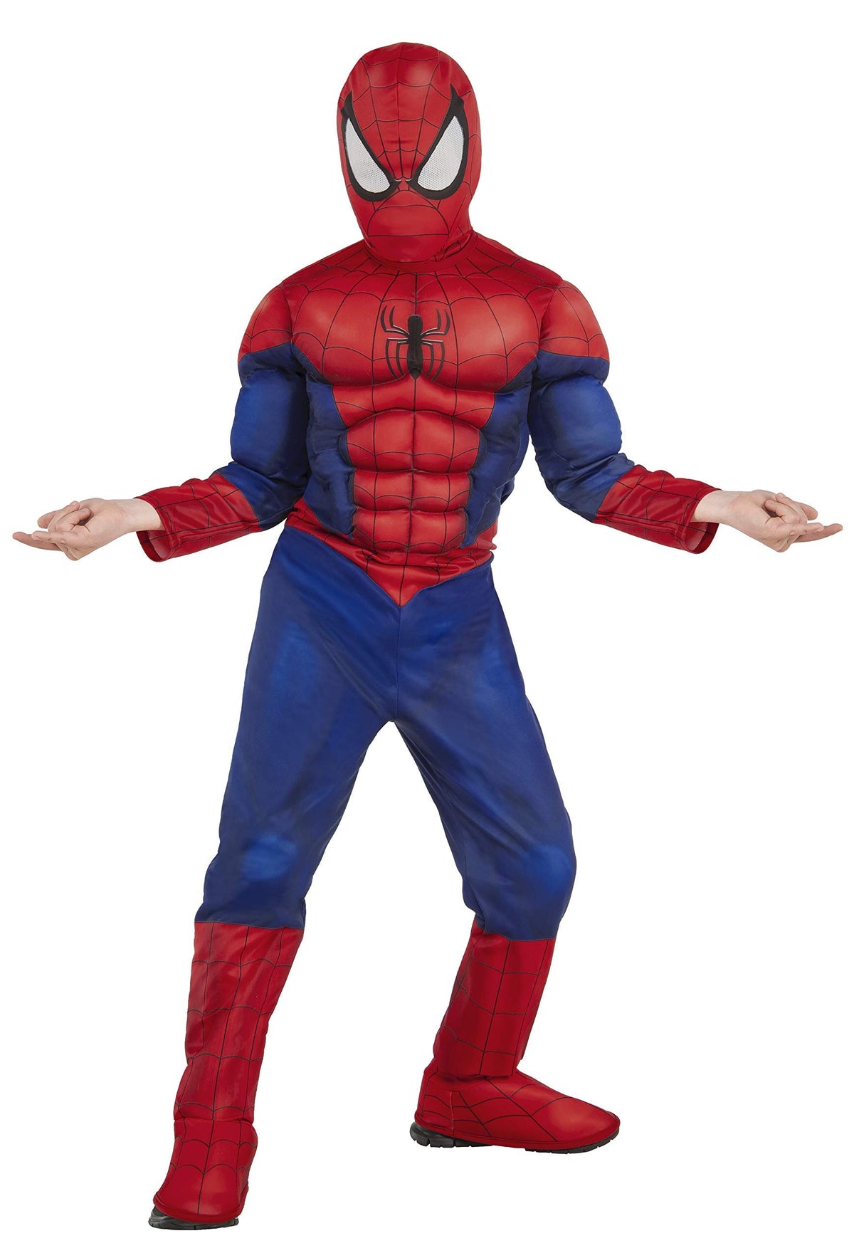 Rubie&#39;s Marvel Ultimate Spider-Man Deluxe Muscle Chest Costume
