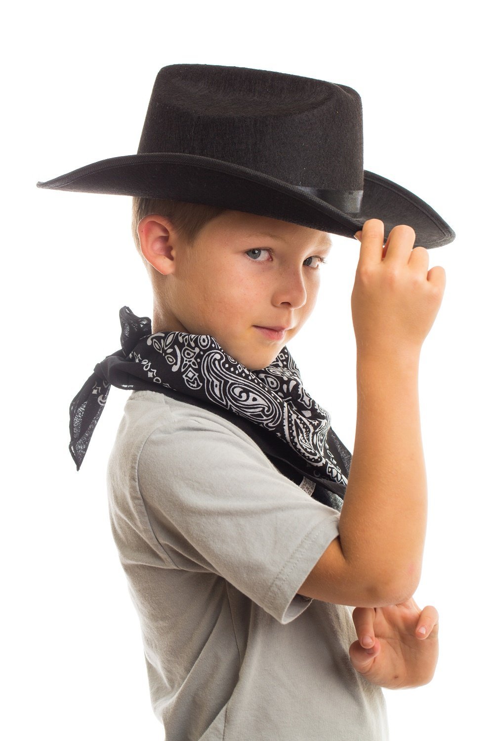 Aeromax Junior Cowboy Hat with Bandanna
