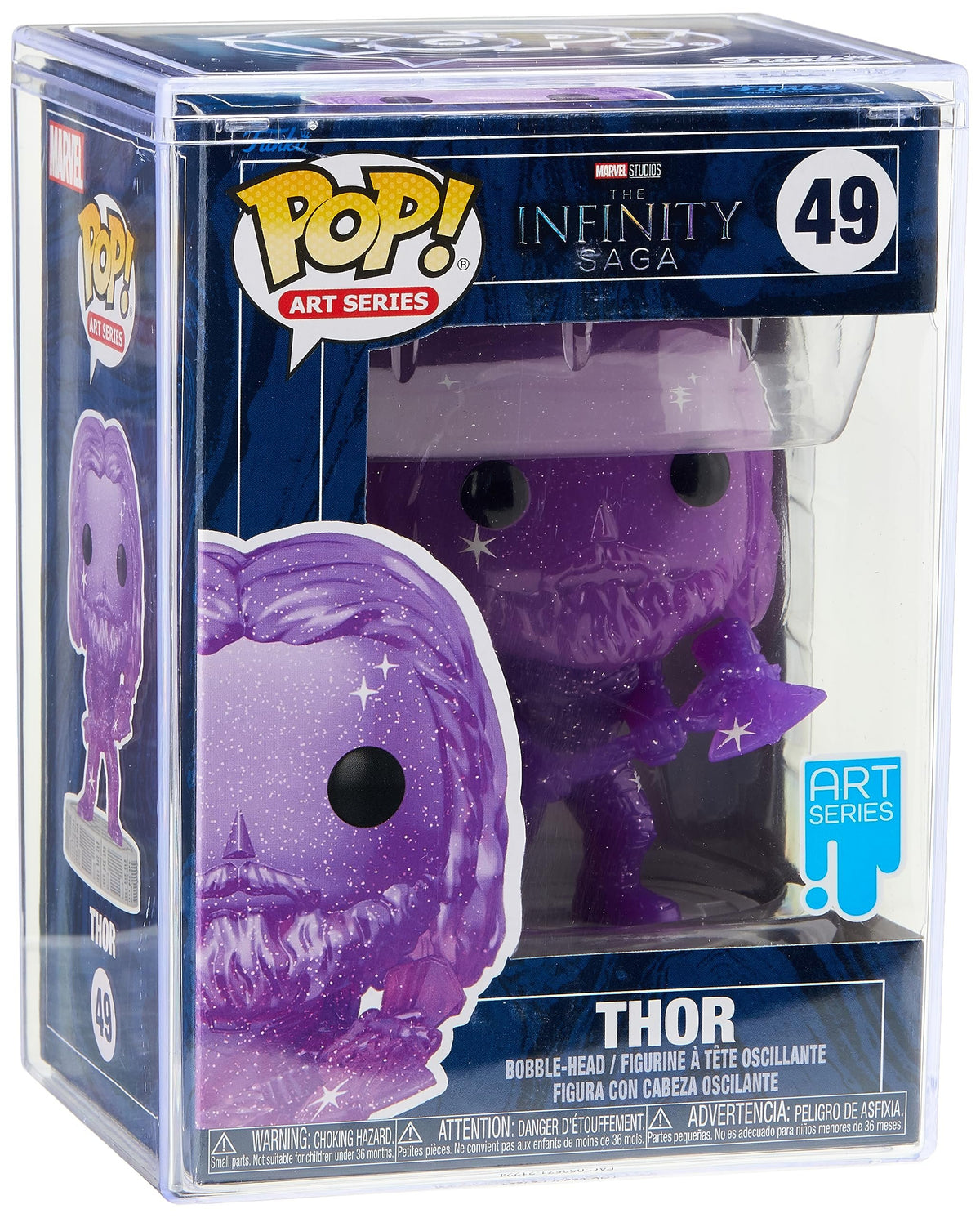 Funko POP Artist Series: Marvel Infinity Saga - Thor, Multicolor, (57618)