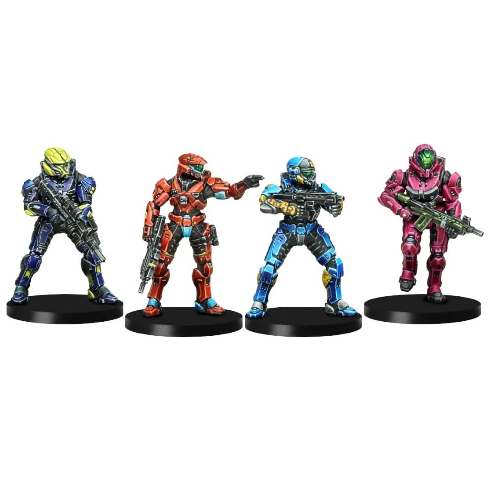 Halo: Flashpoint (Recon Edition) Tabletop Miniatures Game - Lead Spartan Fireteams! Fast-Paced Tactical Skirmish Game for Kids &amp; Adults, Ages 13+, 2 Players, 60 Min Playtime, Made by Mantic Games