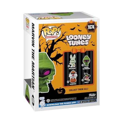 Funko Pop! Animation: Looney Tunes Halloween - Marvin The Martian (Mummy)