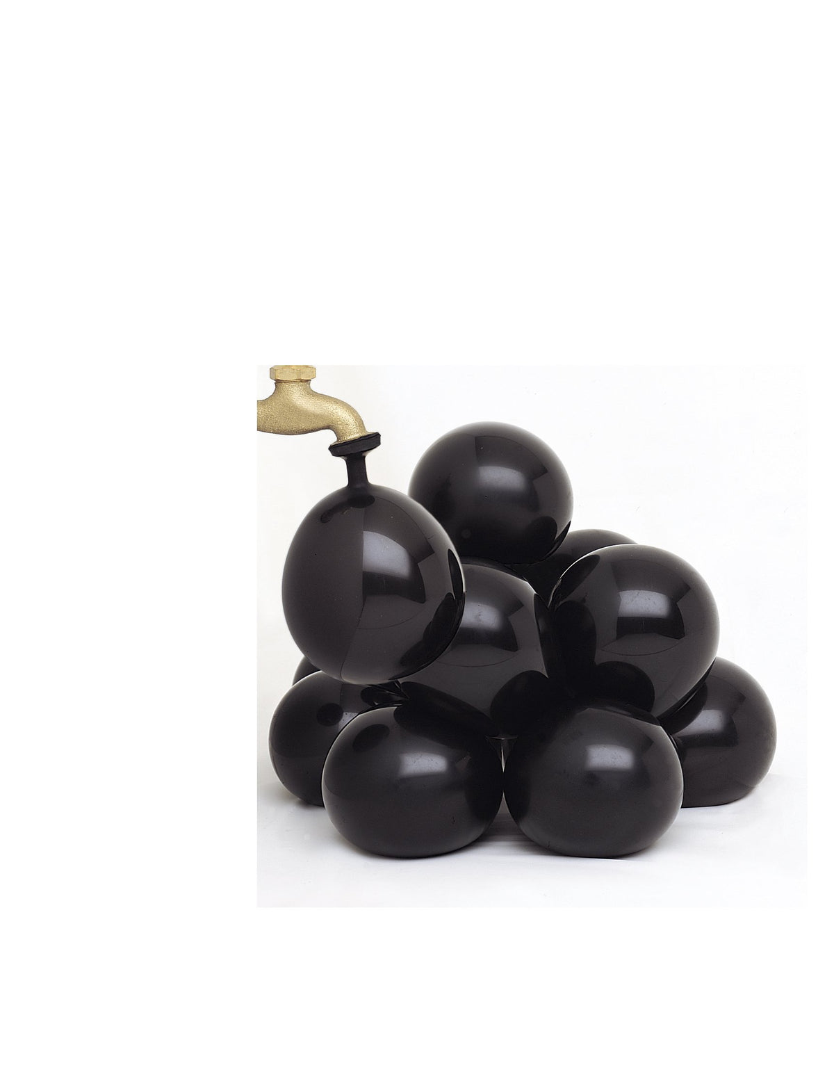 Cannonball-Shaped Black Water Bomb Balloons, 50 Count - Perfect for Epic Summer Battles & Outdoor Fun