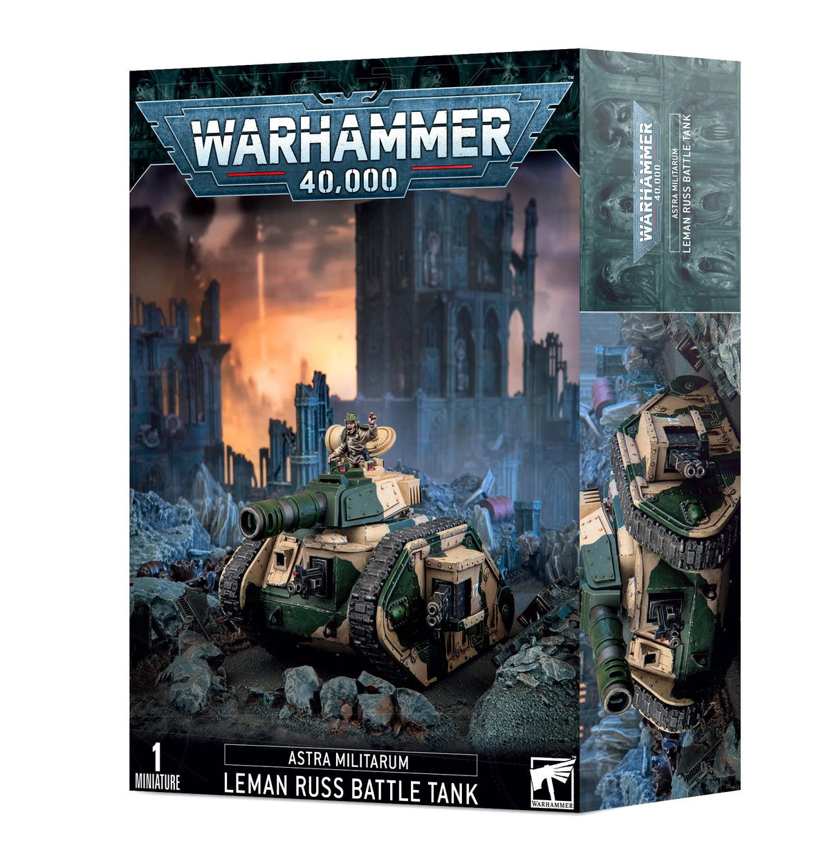 Games Workshop Warhammer 40K Astra Militarum Leman Russ Battle Tank Board Game