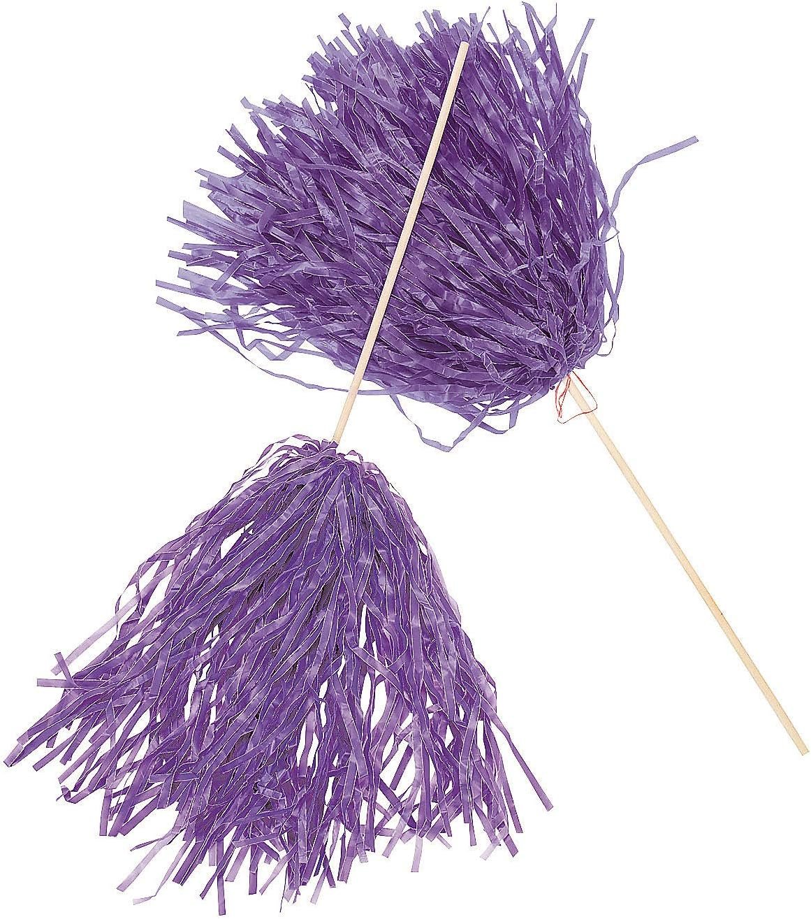 Purple Stadium Cheer Pom-Pom