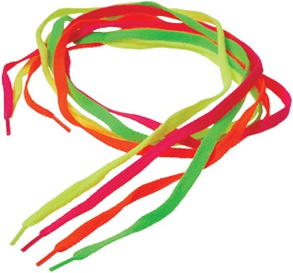 Neon Shoe Laces - Assorted Colors - 1 pr