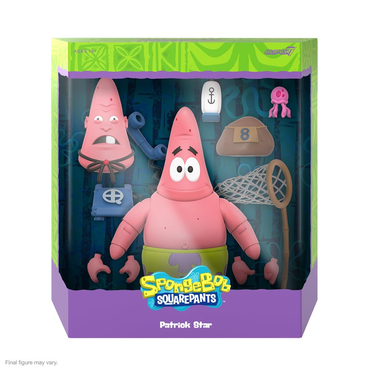 Super7 Spongebob Squarepants Spongebob and Patrick BFF - (2-Pack) 3.75