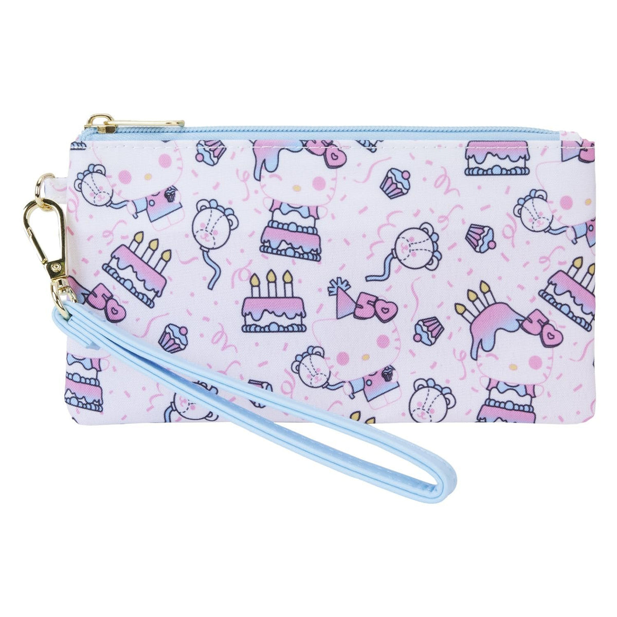 Funko Pop! Sanrio: Hello Kitty 50th Anniversary All Over Print Cake Wristlet Wallet