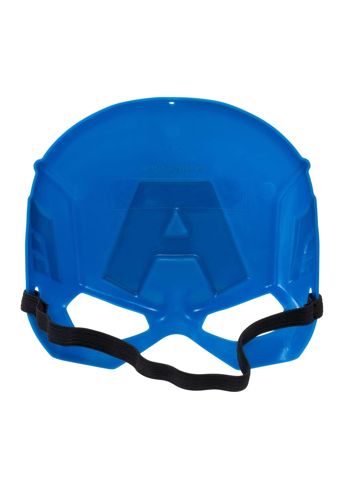 Marvel Captain America Mask - 3D Plastic Mask with Emblem and Elastic Strap