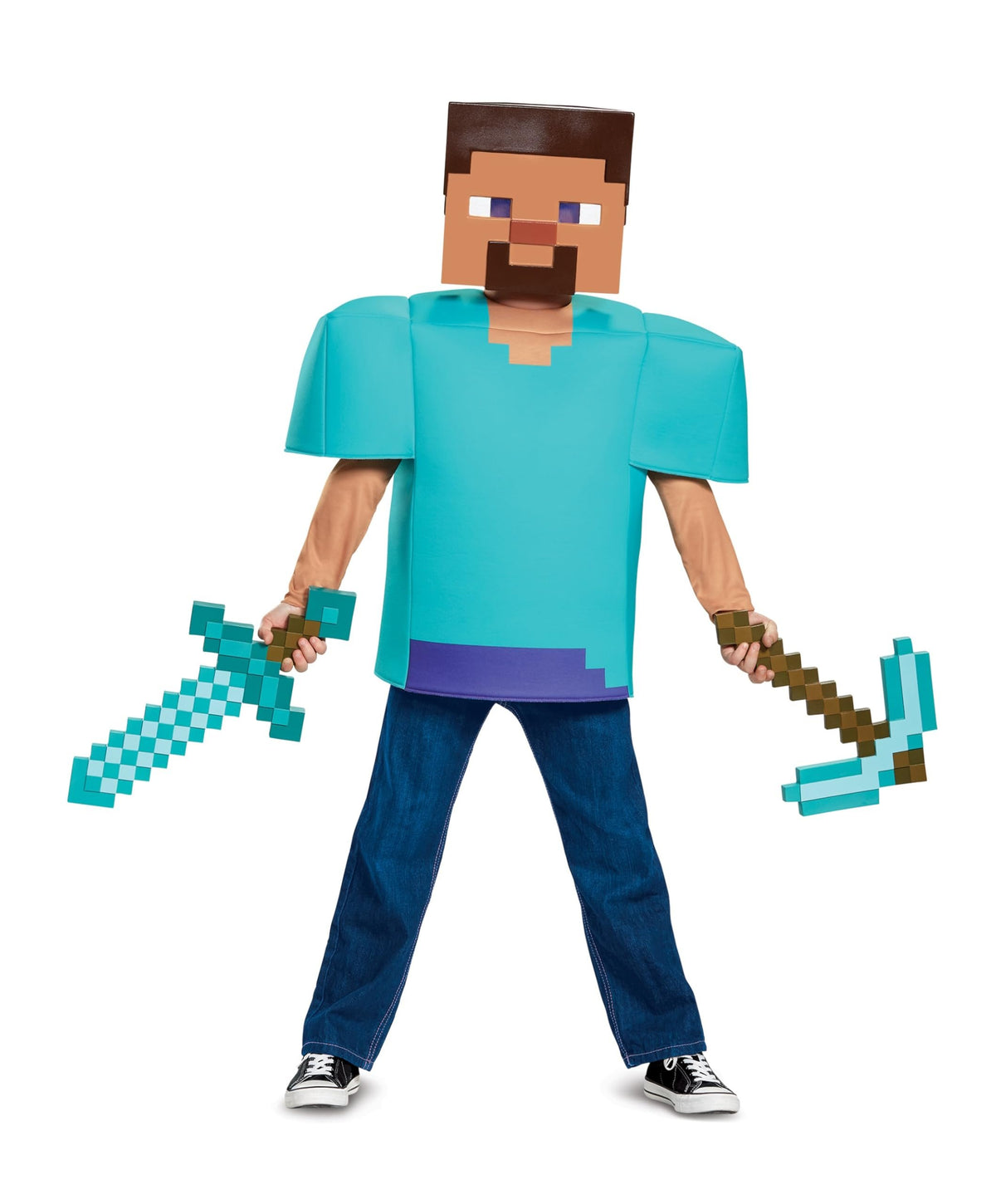 Minecraft Sword Costume Accessory, Official Diamond Sword from Minecraft, One Size