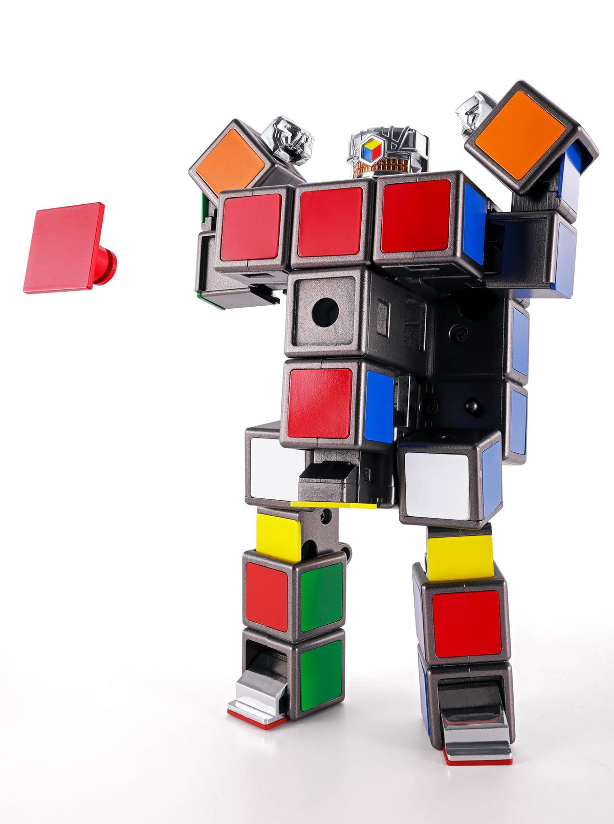 TAMASHII NATIONS - Rubik&#39;s Cube - Rubik&#39;s Cube Robo, Bandai Spirits Chokogin Figure