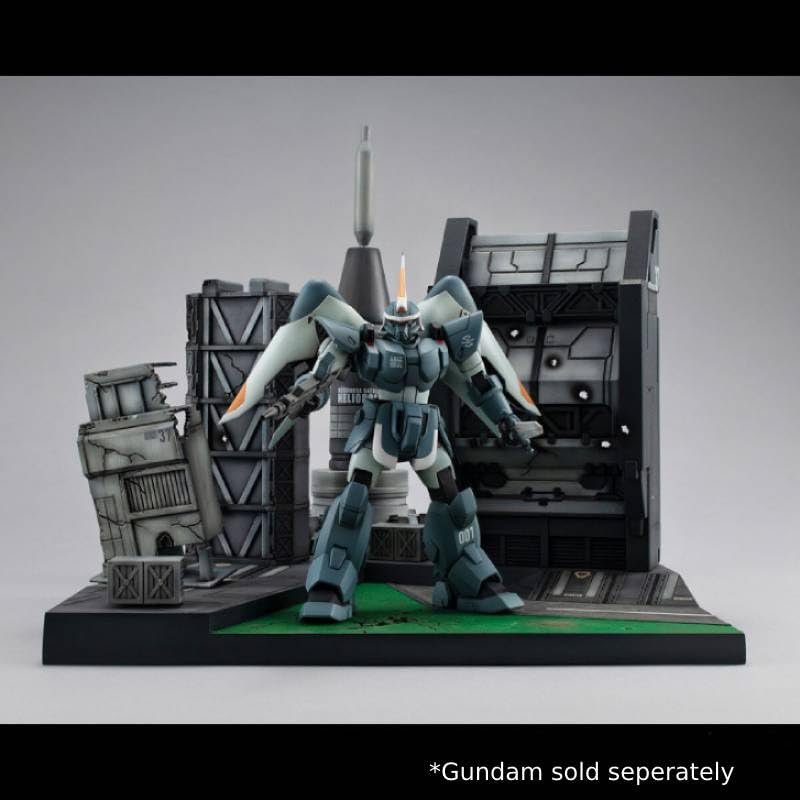 Megahouse - Gundam Seed - G Structure (GS06) Heliopolis Battle Stage 1/144 HG Series, Realistic Model Series