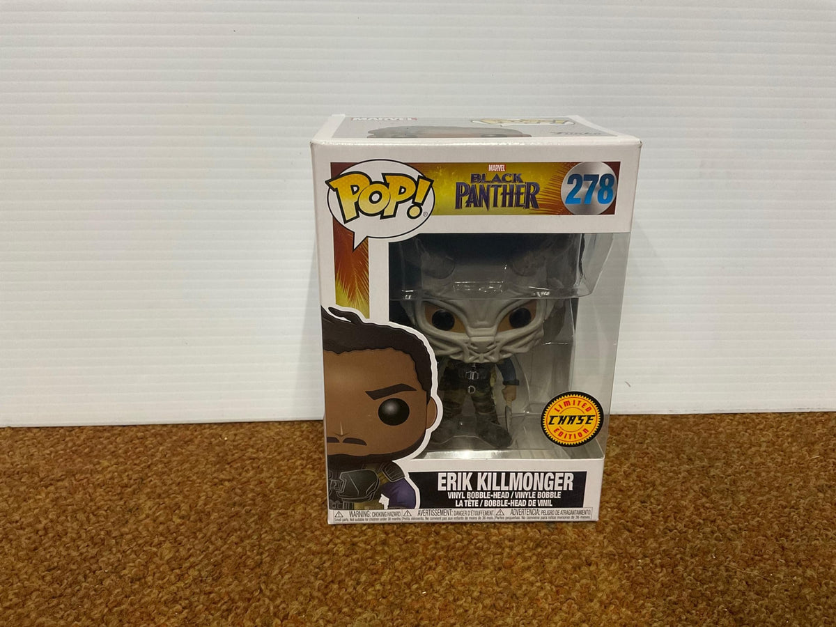 Funko POP! Marvel Black Panther Erik Killmonger Chase Variant Figure