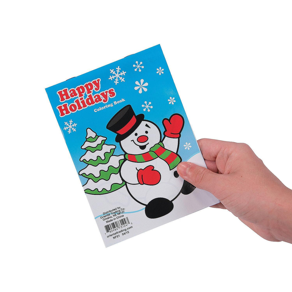 Christmas Coloring Books (Bulk Set of 72 Books with 6 Pages Each) Santa, Snowman, Rudolph and More