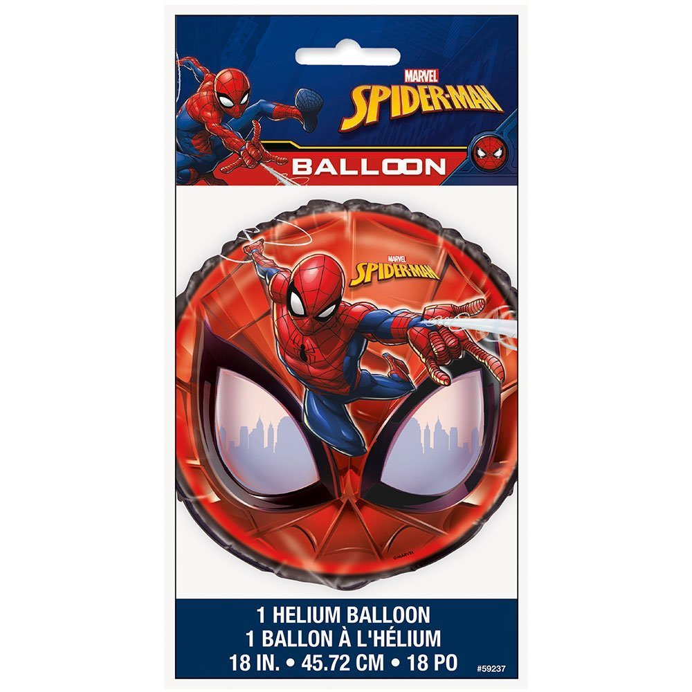Unique Spiderman Foil Party Balloon - 18&quot; | Red | 1 Pc