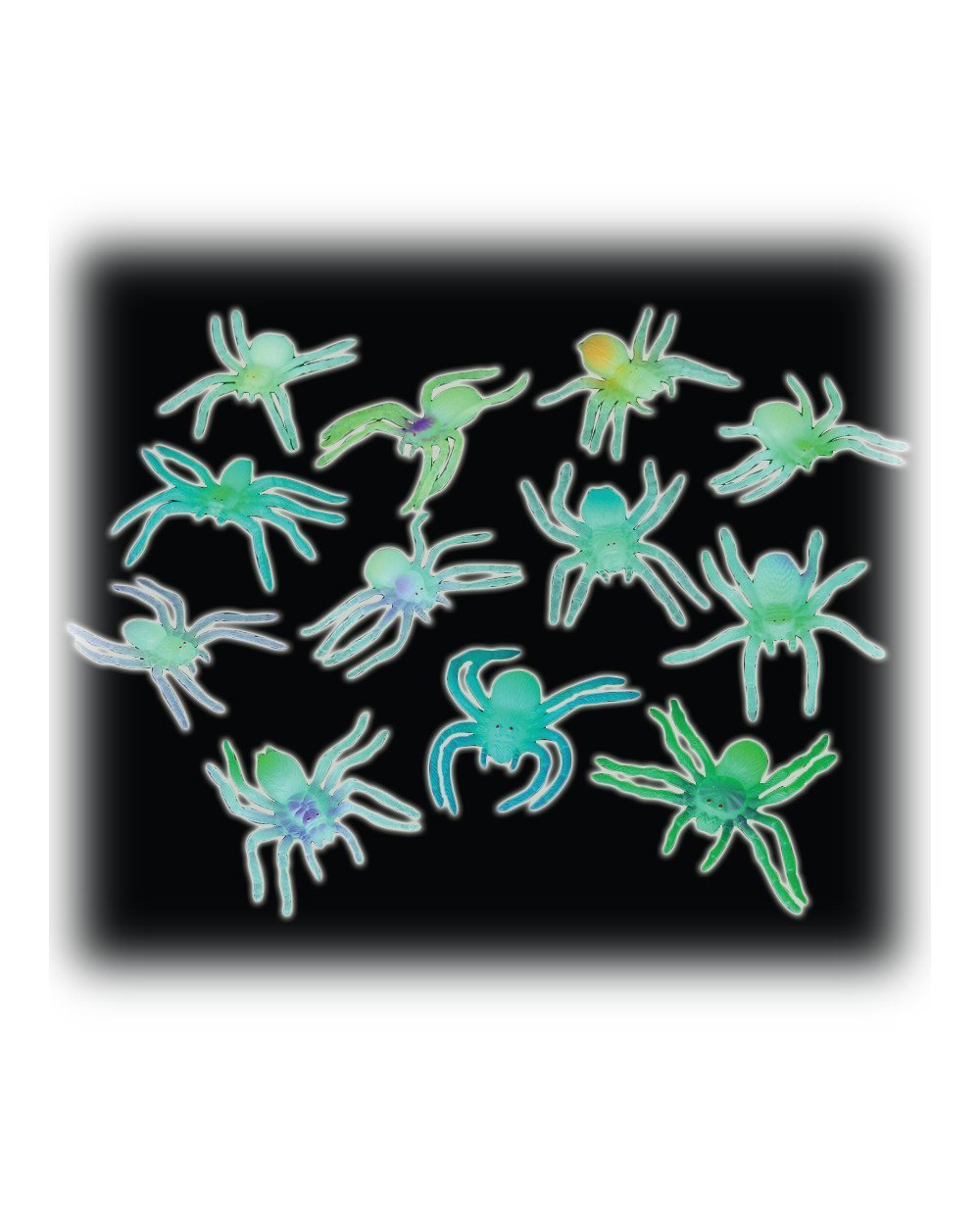 U.S. Toy Glow in The Dark Spiders