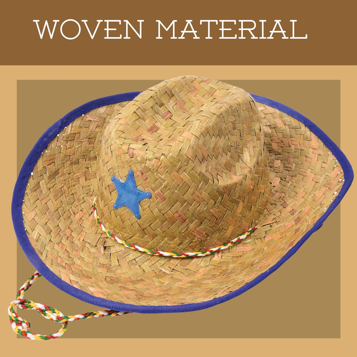S&amp;S Worldwide Children&#39;s Sheriff&#39;s Hat (1 ct) (1 per package),Red or Blue