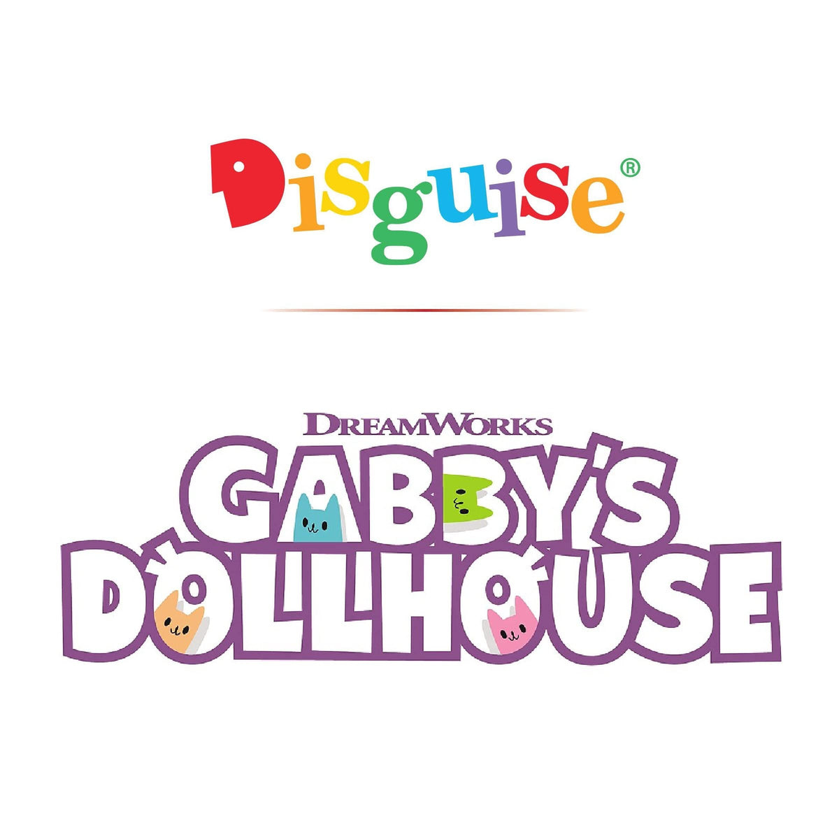 DreamWorks Gabby's Dollhouse, Official Gabby Kids Costume and Cat Ears Headband, Toddler Size Large (4-6x)