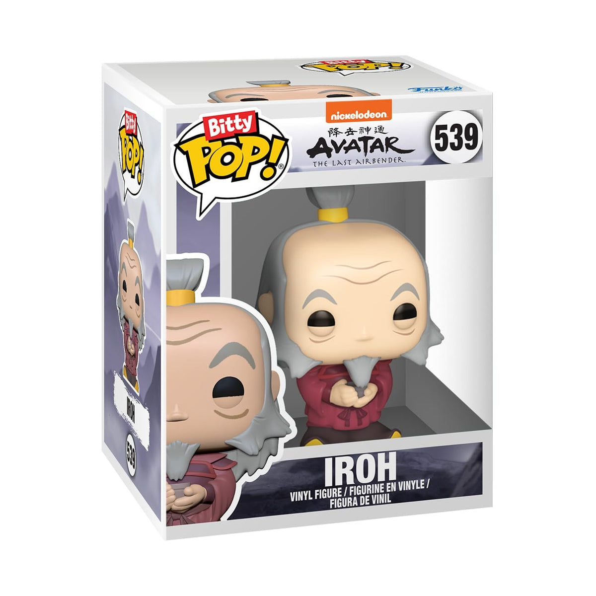 Funko Bitty Pop!: Avatar: The Last Airbender Mini Collectible Toys 4-Pack - Iroh, Admiral Zhao, Firelord Ozai & Mystery Chase Figure (Styles May Vary)