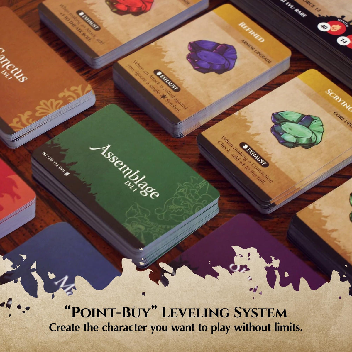 Middara Unintentional Malum: Act 1 (v.1.2) - Fully Cooperative Fantasy Board Game for Friends &amp; Family - Includes 400 Unique Illustrations, 60+ Encounters &amp; More - Dungeon Crawler Game (1-4 Players)