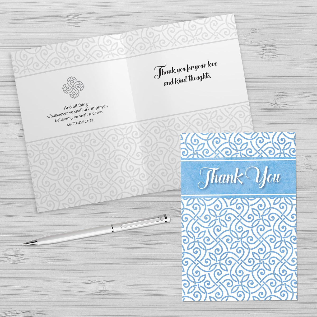 Designer Greetings Faithfully Yours Boxed Everyday Assortment Cards