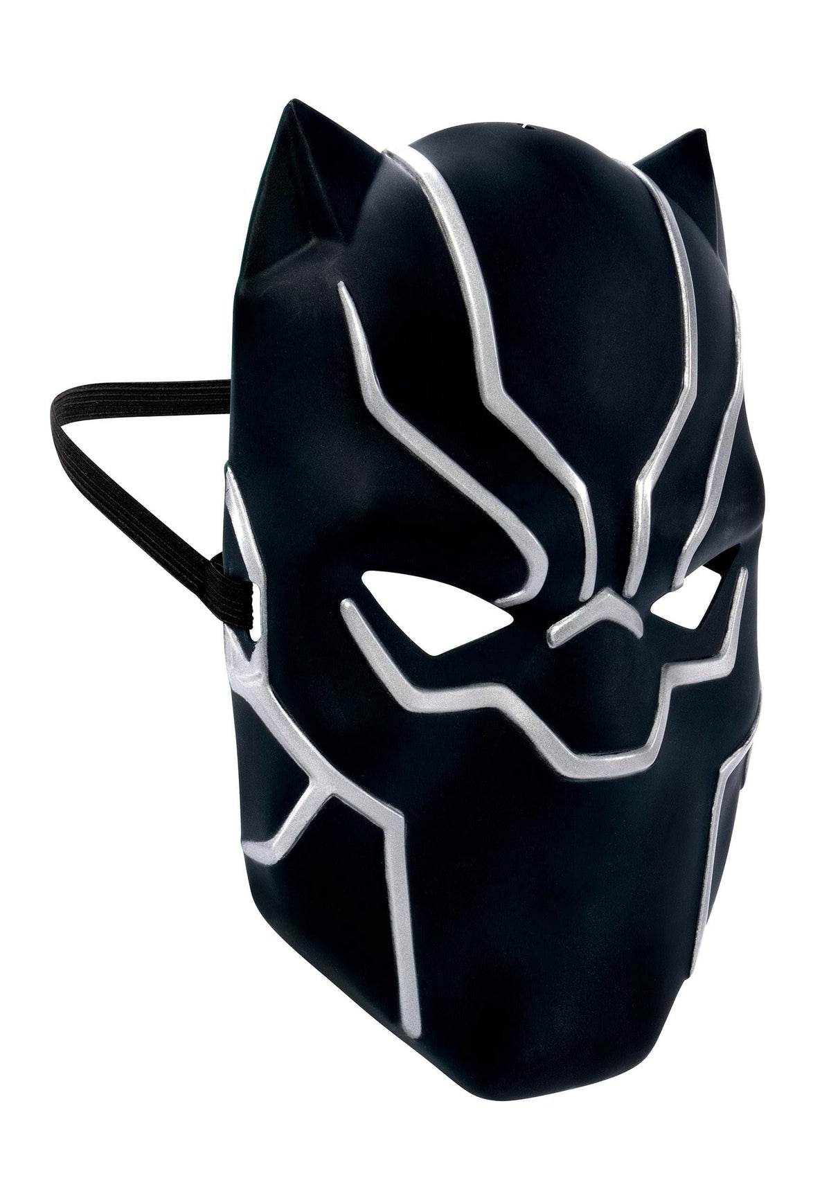 Marvel Black Panther Youth Mask - Plastic Mask with Elastic Strap