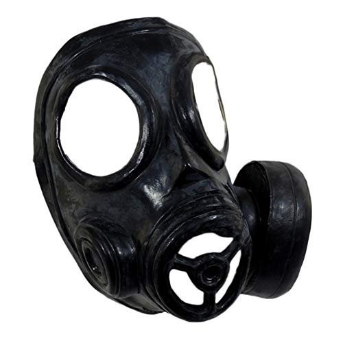 Loftus Realistic Look Biohazard Costume Gas Mask, Black, One Size