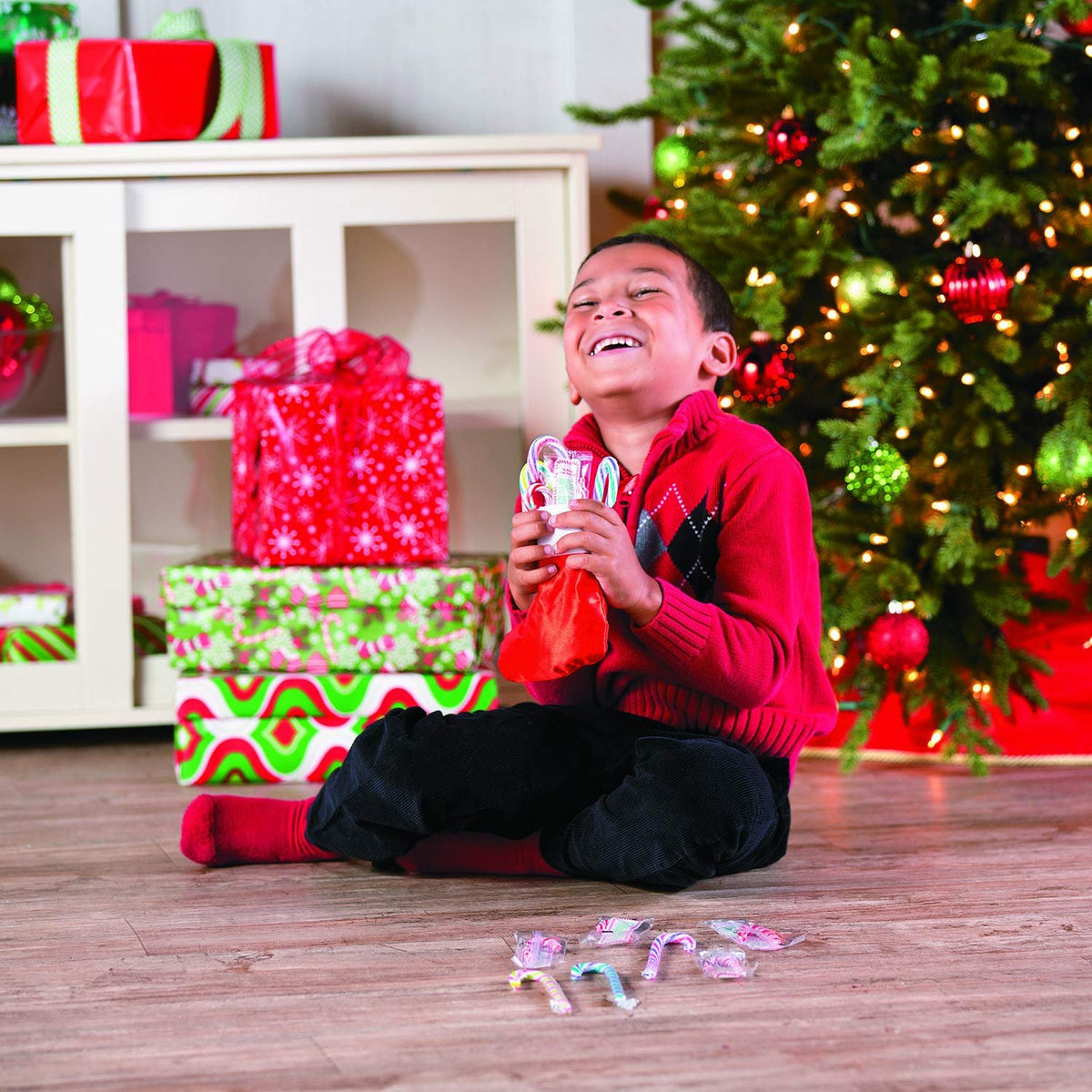 The Meaning of the Candy Cane Religious Candy - 40 Per Pack - Each Candy Individually Wrapped with Message.