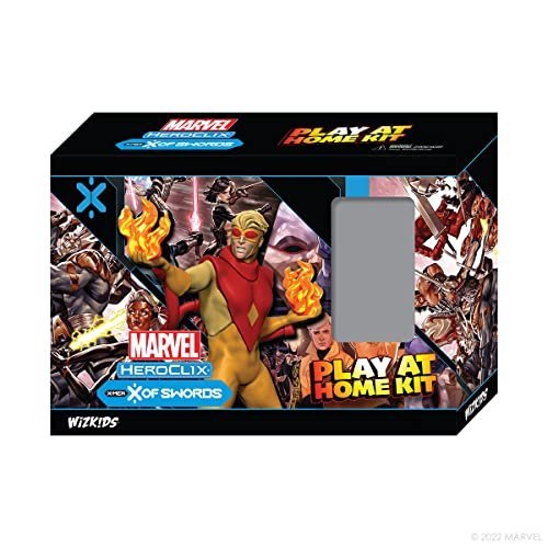 HeroClix Marvel X-Men X of Swords Play at Home Kit