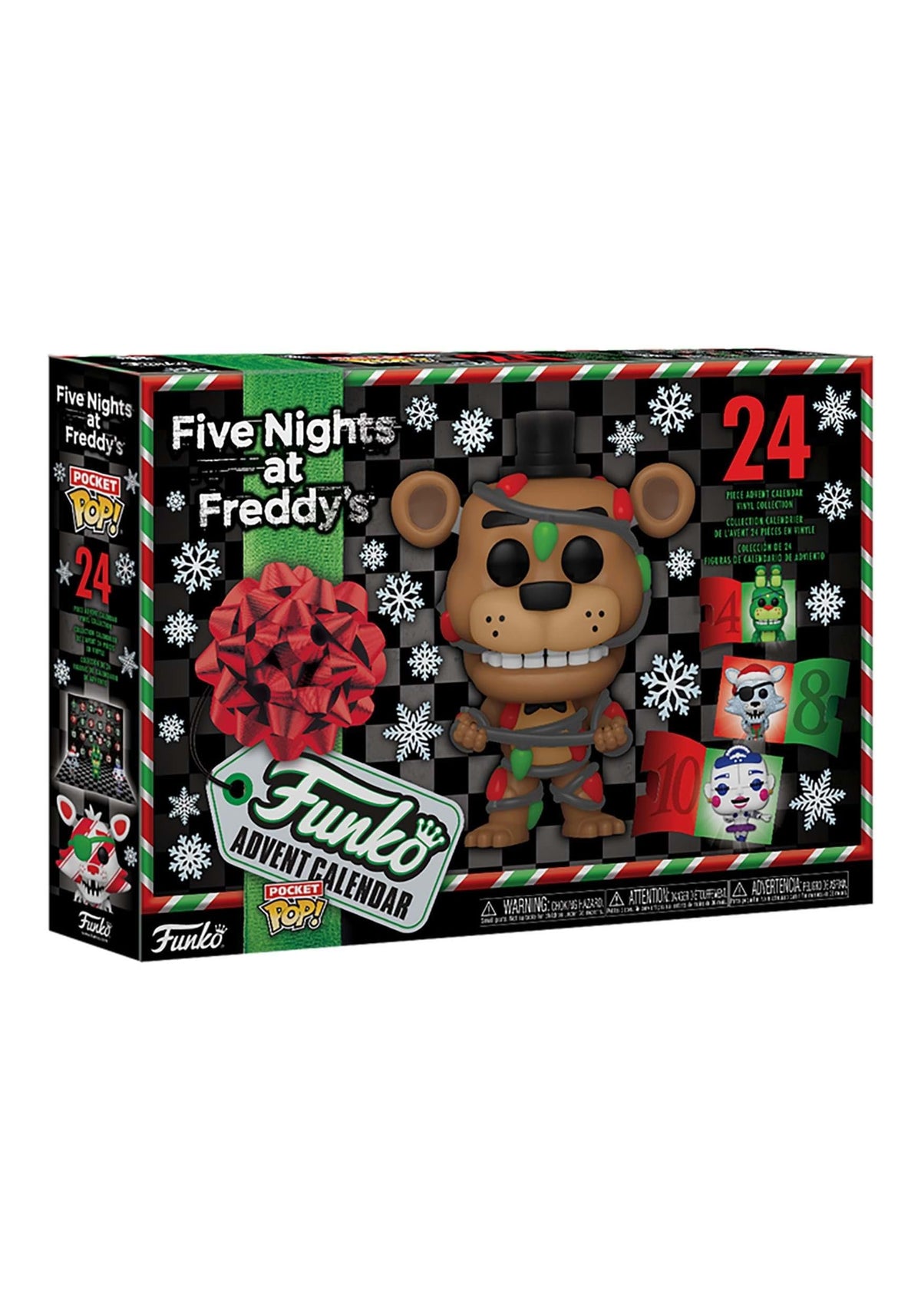 Funko Pop! Advent Calendar: Five Night At Freddy's (FNAF) - 24 Days of Surprises - Collectible Vinyl Mini Figures - Mystery Box - Gift Idea - Holiday Present for Kids - Christmas Countdown