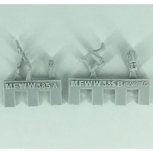Modiphius Entertainment: Fallout: Miniatures - Zetans: Invaders from Beyond - 5 Resin Figures, Appalachia Wave, Unpainted & Unassembled, Licensed