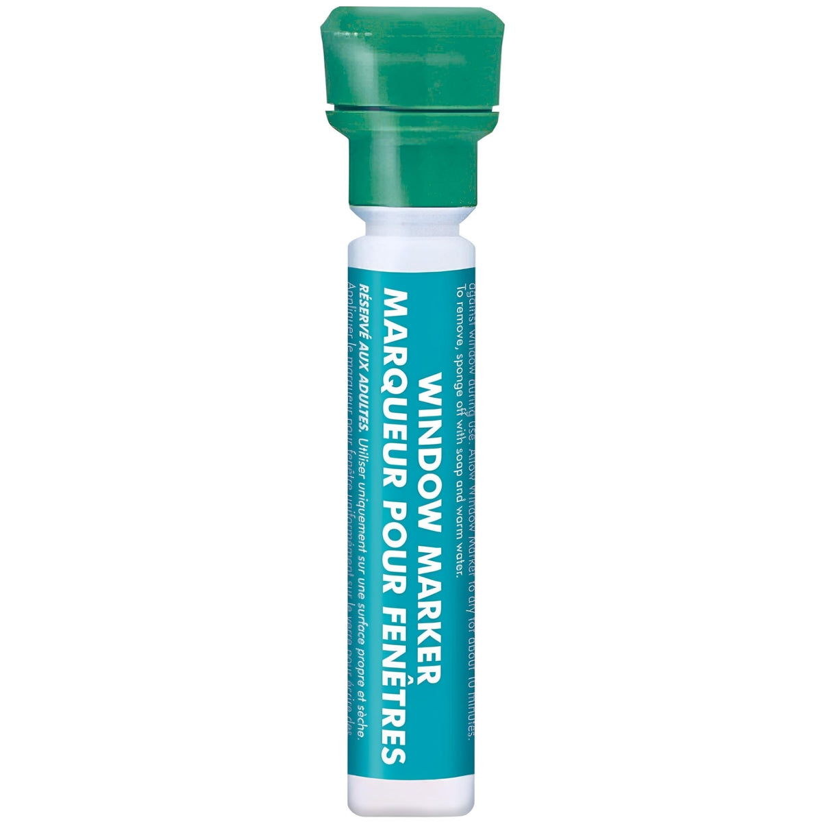 Emerald Green Window Marker - Pack of 1 - Perfect for Decorating, Celebrating, and Creating Eye-Catching Displays on Windows & Glass Surfaces