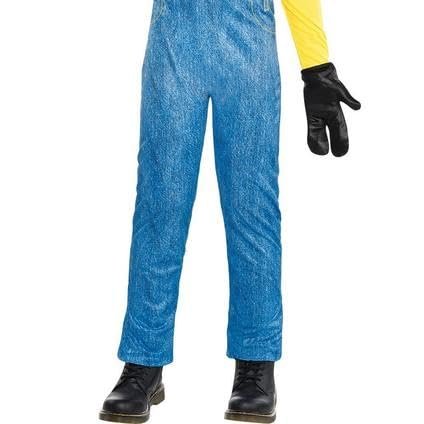 Party City Minion Halloween Costume for Boys, Minions: The Rise of Gru, Jumpsuit, Hood, Goggles, Gloves