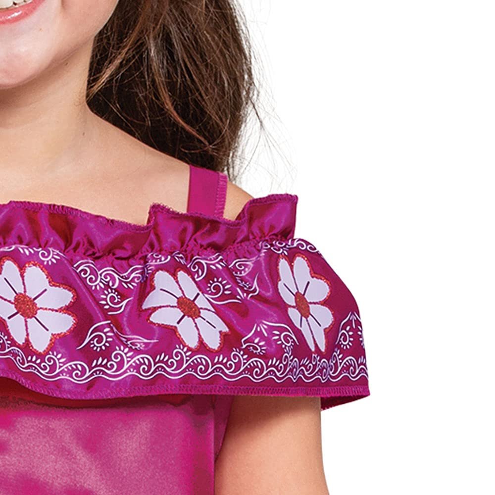 Lucky Costume Spirit Untamed Movie Outfit for Girls, Official Kids Size Spirit Costume, Classic Size Medium (7-8) Multicolored