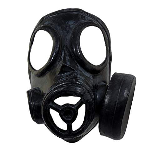 Loftus Realistic Look Biohazard Costume Gas Mask, Black, One Size