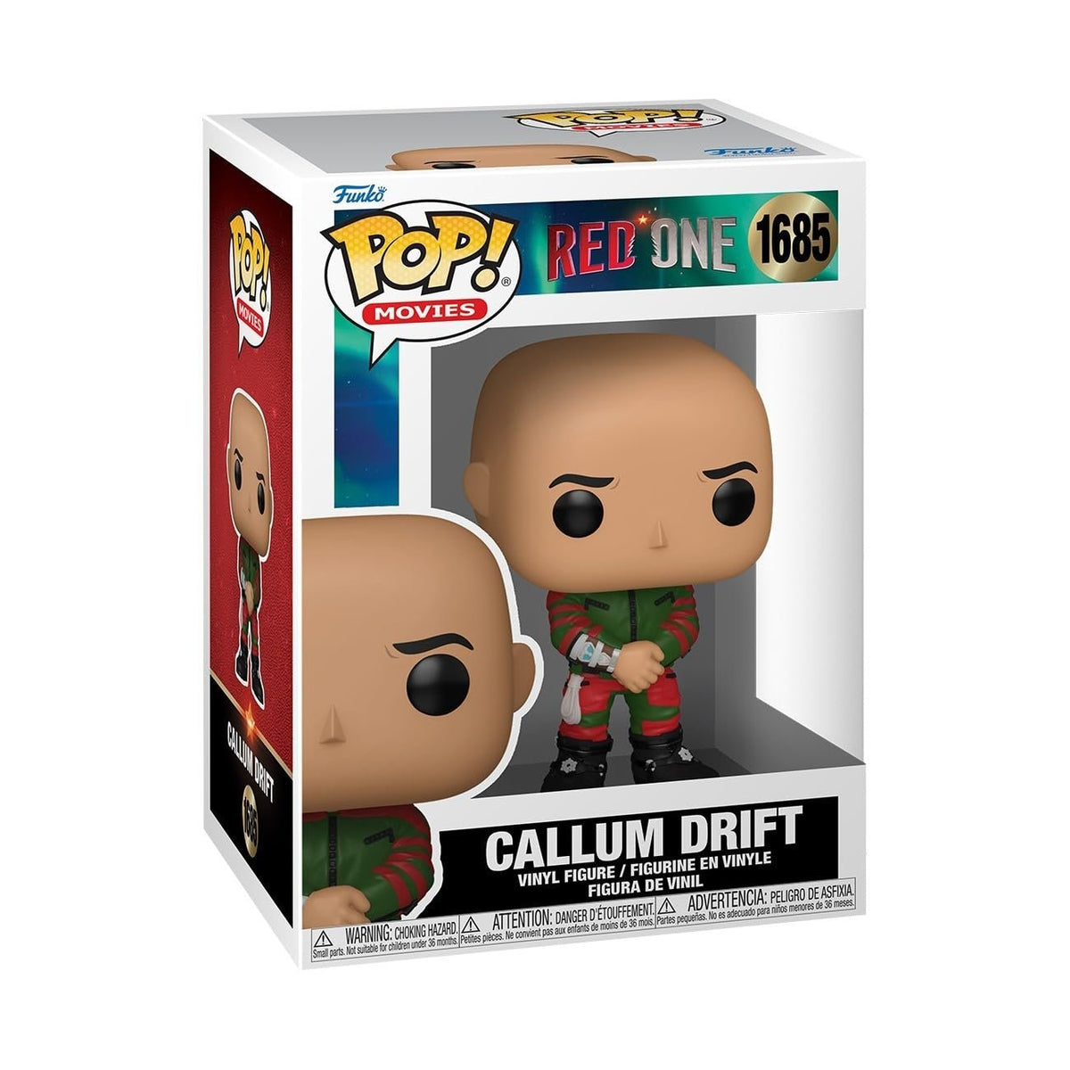 Funko POP Movies: Red One - Callum Drift - Collectable Vinyl Figure - Gift Idea - Official Merchandise - for Kids & Adults - Movies Fans - Model Figure for Collectors and Display