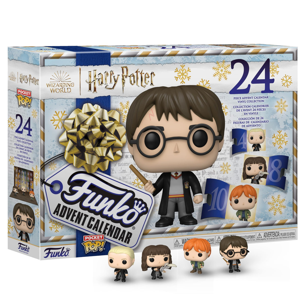 Funko Pop! Advent Calendar: Harry Potter - 24 Days of Surprises - Collectible Vinyl Mini Figures - Mystery Box - Gift Idea - Holiday Present for Girls, Boys & Kids - Christmas Countdown