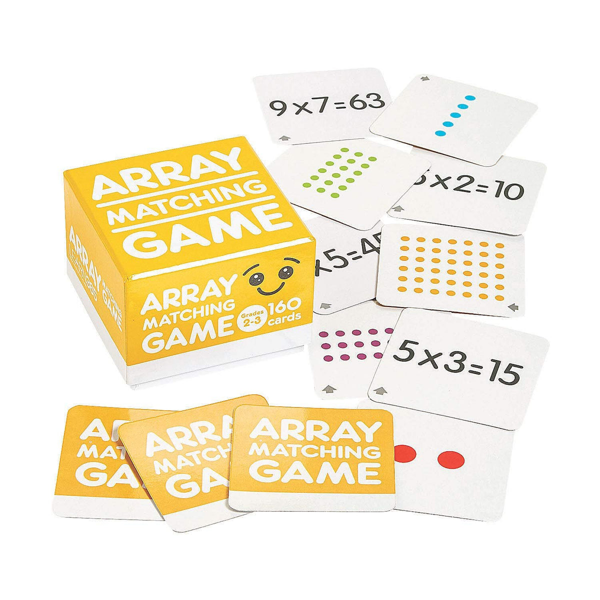 Fun Express Array Matching Game - 161 Pieces - Educational and Learnin ...