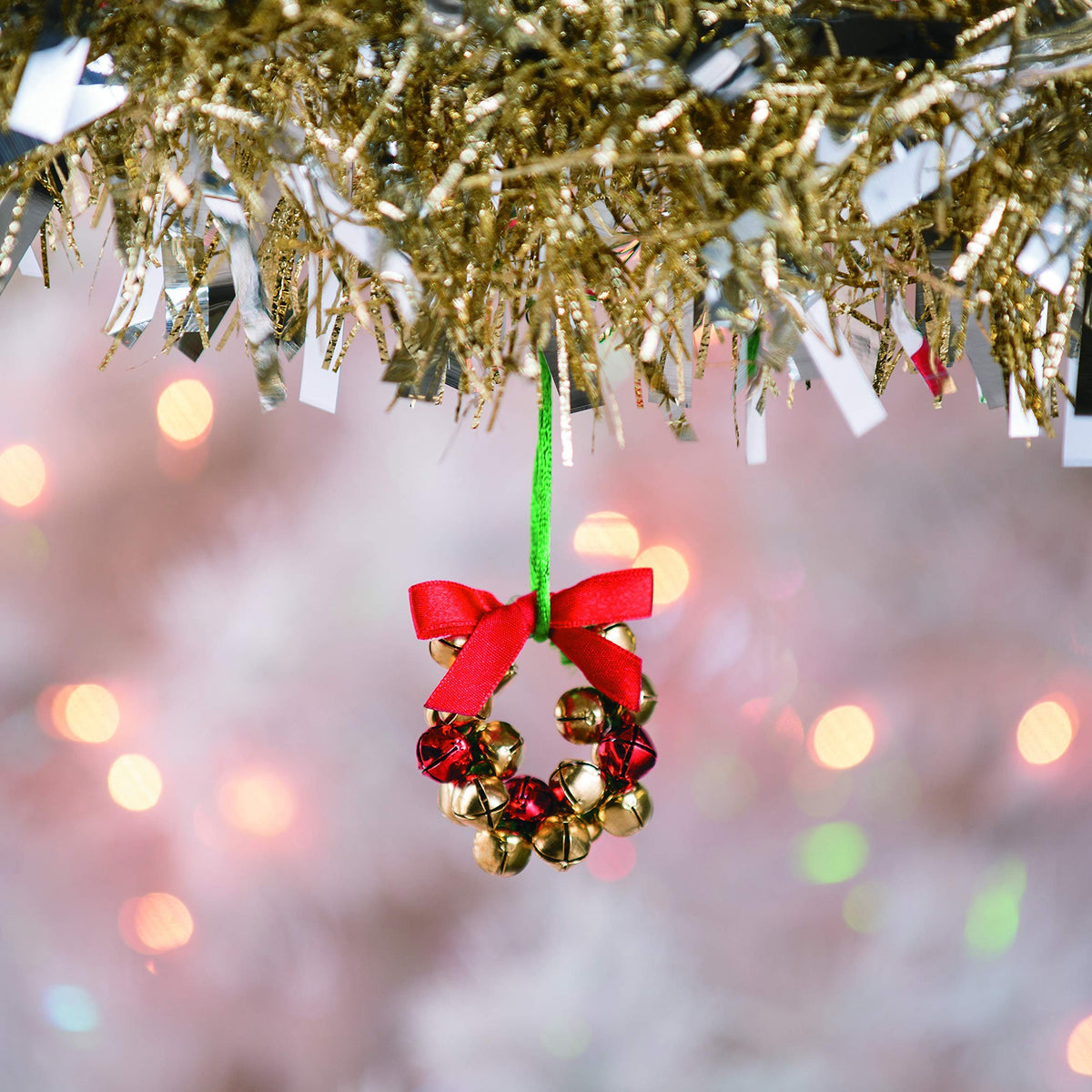 Jingle Bell Wreath Ornament Craft Kit - Crafts for Kids and Fun Home Activities