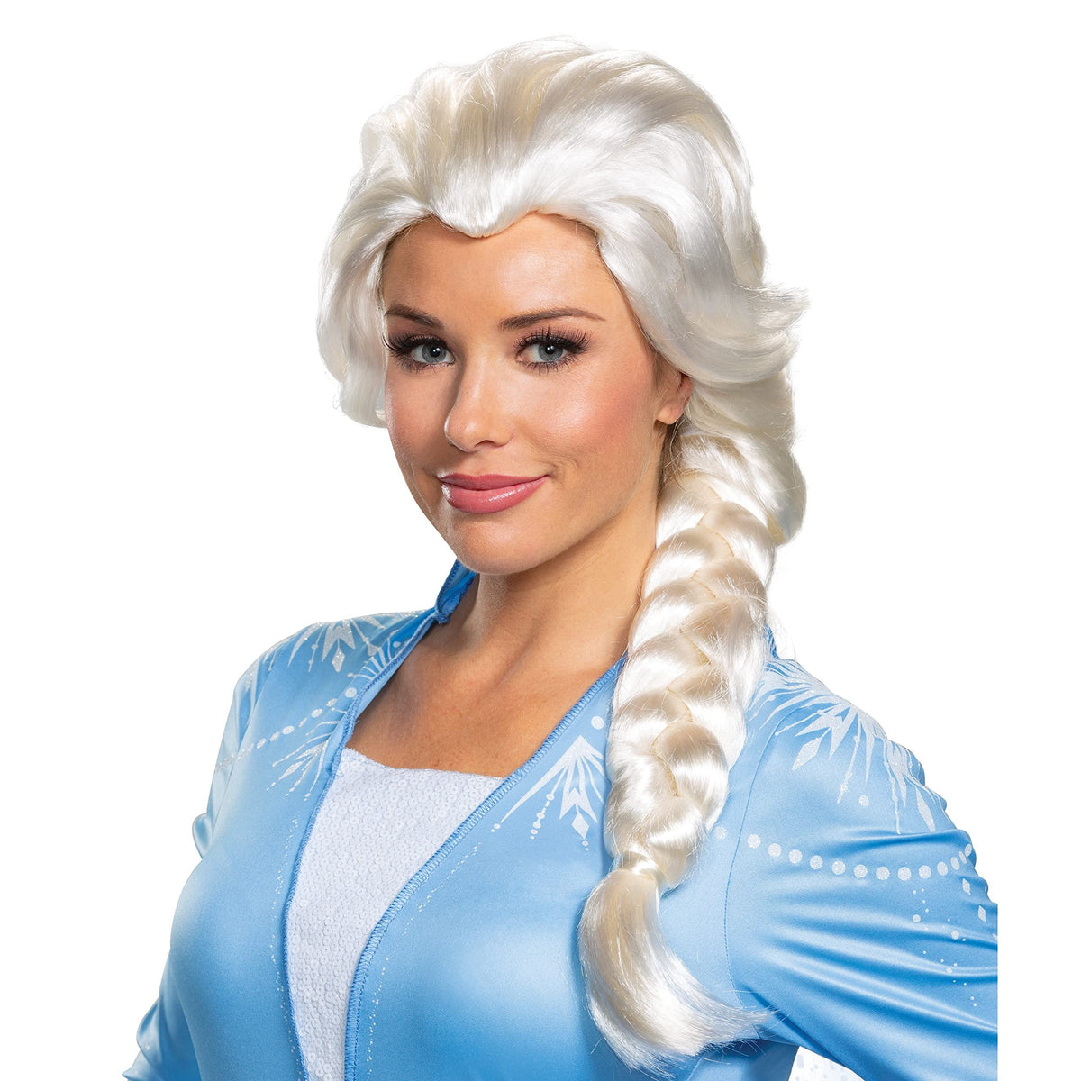 Disguise Disney Elsa Frozen 2 Womens' Adult Wig, Blonde, One Size Adult
