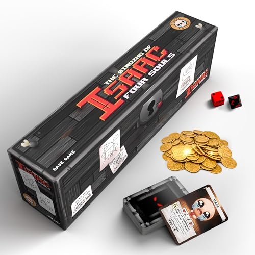 Maestro Media: The Binding of Isaac: Four Souls (2nd Edition) - Strategy Card Game, Officially Licensed, Ages 13+, 1-4+ Players, 30 Min