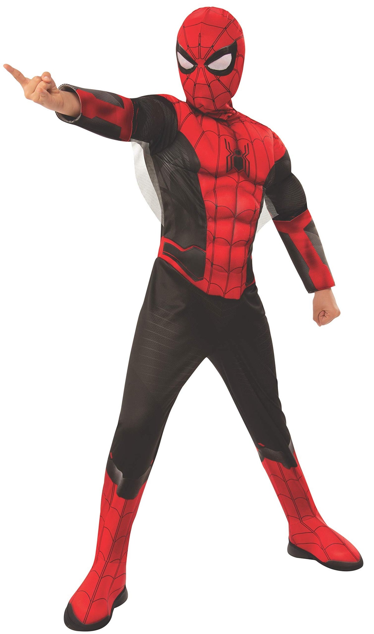 Rubies Costume Marvel Spider-man Far from Home Deluxe Spider-man Costume &amp; Mask