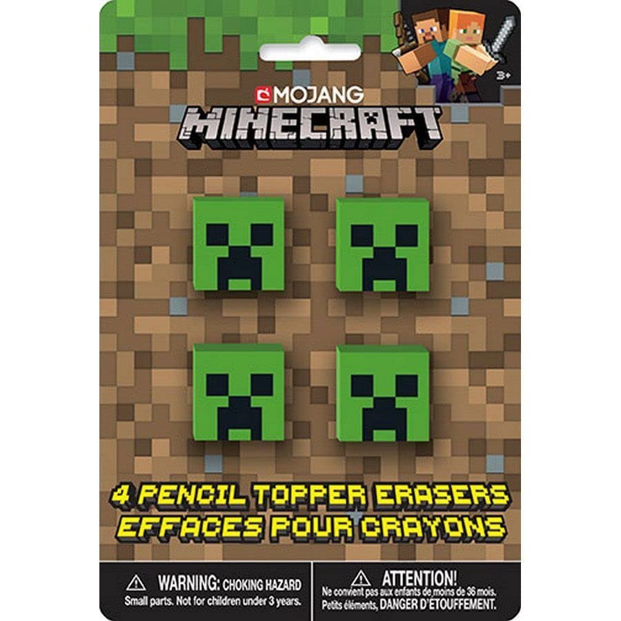 Unique Industries Minecraft Pencil Topper Favors (4)