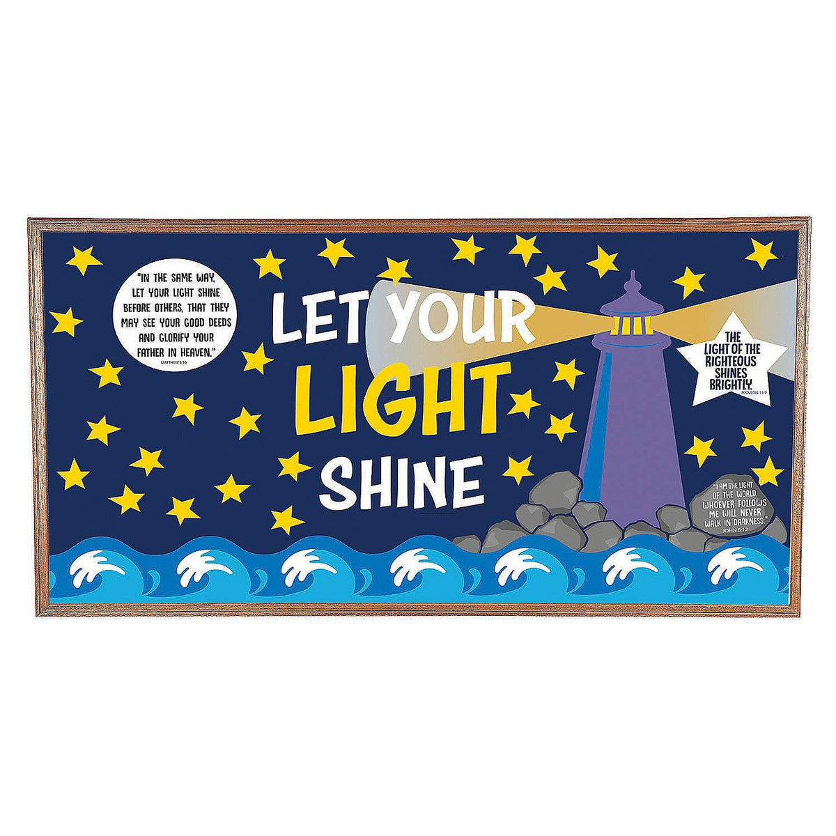 Fun Express Let Your Light Shine Bb Set - Educational and Learning Activities for Kids - VBS Vacation Bible School Supplies/Decor - 66 Pieces