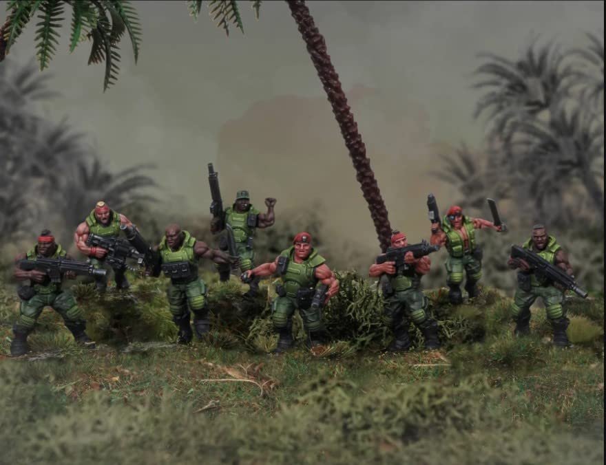 Reptilian Overlords: SpaceNam (20 Figures) Multi-Part Hard Plastic (HIGH Impact POLYSTYRENE) 28MM Figures - Made in The USA…